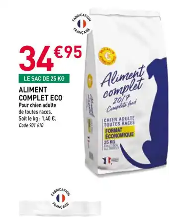 RAGT Jardin & Maison Aliment complet eco offre