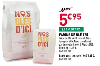 RAGT Jardin & Maison Farine de blé t55 offre