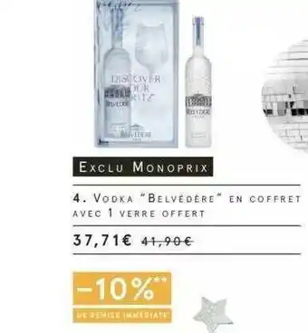 Monoprix Vodka offre