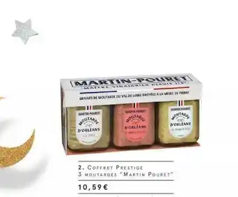 Coffret Prestige 3 Moutardes