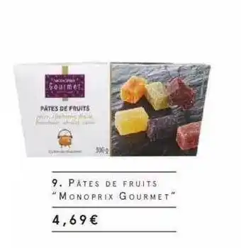 Monoprix Pâtes De Fruits offre
