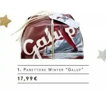 Monoprix Panettone Winter offre