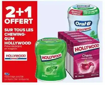 Carrefour Chewing-gum Hollywood offre