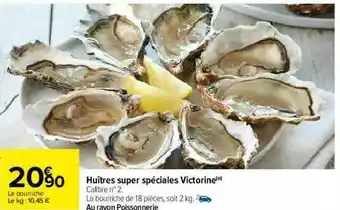 Huîtres Super Spéciales Victorine