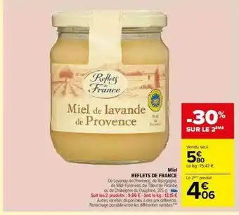 Carrefour Miel Reflets De France offre