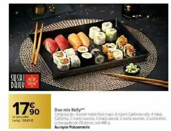 Carrefour Duo Mix Kelly offre