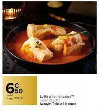 Carrefour Lotte à L'américaine offre