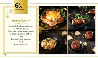 Carrefour Menu Pour Enfant offre