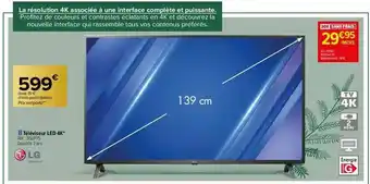 Carrefour Téléviseur Led 4k Lg offre