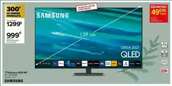 Carrefour Téléviseur Qled 4k Samsung offre