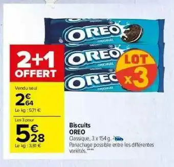 Carrefour Market Biscuit Oreo offre