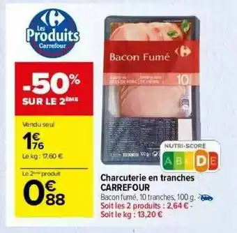 Carrefour Market Charcuterie En Tranches Carrefour offre