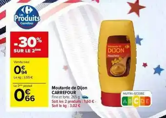 Carrefour Market Moutarde De Dijon Carrefour offre