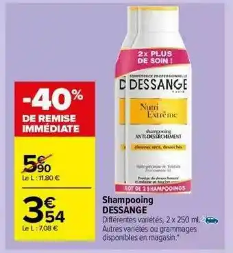 Shampooing Dessange