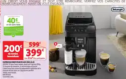 Auchan DELONGHI Espresso broyeur ecam 290.51.b offre