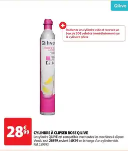 Auchan QILIVE Clip-on cg cylinder offre