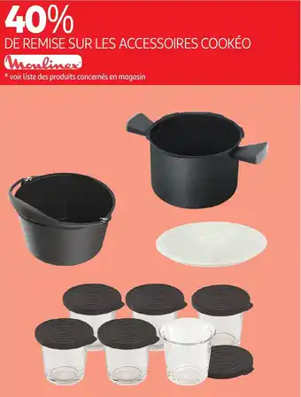 Auchan MOULINEX Sur les accessoires cookéo offre