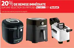 Auchan MOULINEX ET TEFAL Sur une sélection de friteus offre