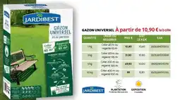 Bricomarché JARDIBEST Gazon universel offre