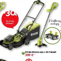 Bricomarché RYOBI Ry18lmh37a-250+ olt 1825m offre