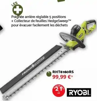 Bricomarché RYOBI Rht6160rs offre