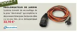 Bricomarché Prolongateur de jardin offre