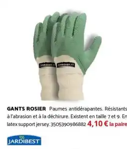 Bricomarché JARDIBEST Gants rosier offre