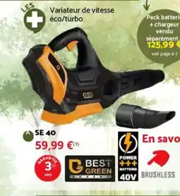 Bricomarché BEST GREEN SE 40 offre