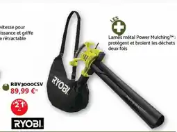 Bricomarché RYOBI RBV3000CSV offre