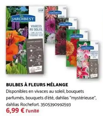 Bricomarché JARDIBEST Bulbes à fleurs mélange offre