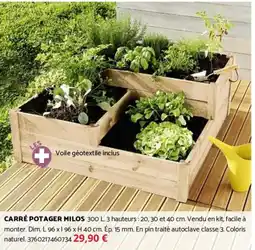 Bricomarché Carré potager milos offre