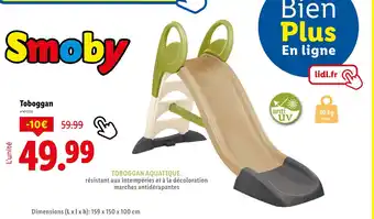 Lidl Smoby Toboggan offre