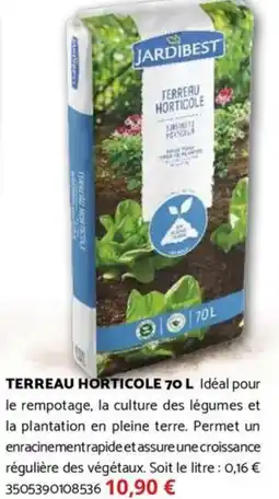 Bricomarché Terreau horticole offre