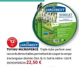 Bricomarché JARDIBEST Tuyau micropercé offre