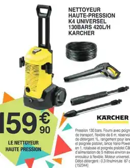 Chretien Matériaux KÄRCHER Le nettoyeur haute pression offre