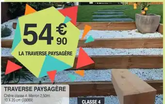 Chretien Matériaux La traverse paysagère offre