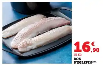 Super U Dos d'eglefin offre