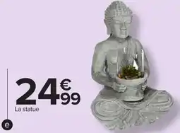 Carrefour Statue Bouddha assis offre