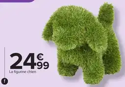 Carrefour Figurine déco Chien offre