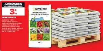 Brico Dépôt TERRALAND Terreau offre