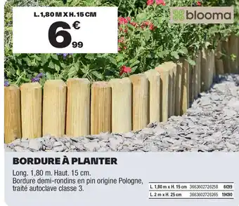 Brico Dépôt Bordure à planter offre