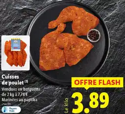 Lidl Cuisses de poulet offre