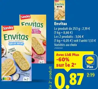 Lidl Envitas offre