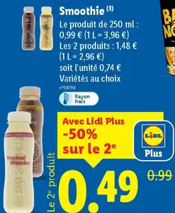 Lidl Smoothie offre