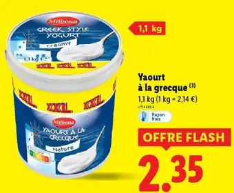 Lidl Yaourt à la grecque offre