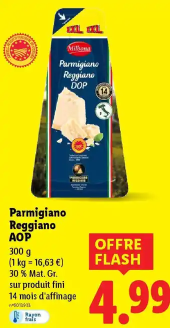 Lidl Parmigiano Reggiano AOP offre