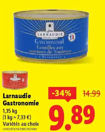 Lidl Larnaudie Gastronomie offre