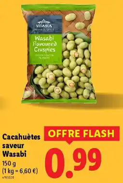 Lidl Cacahuètes saveur Wasabi offre