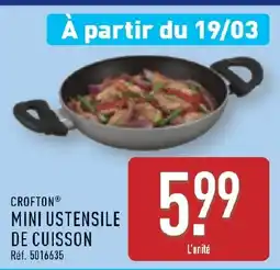 ALDI CROFTON® Mini ustensile de cuisson offre