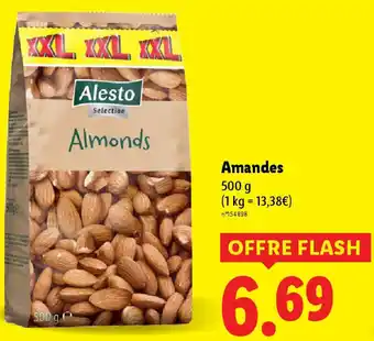 Lidl Amandes offre